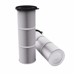 Cartouche de dépoussiérage fixation par bride