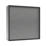 Filtre laminaire plis profond cadre galva