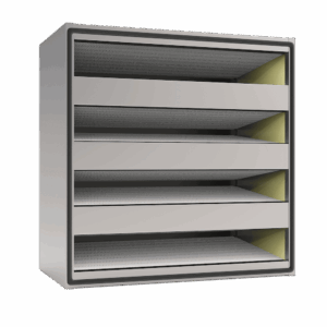 Filtre multidièdre cadre galva