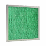 Filtre plan fibre de verre cadre galva