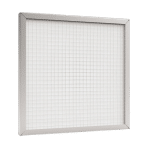 Filtre plan jetable cadre galva
