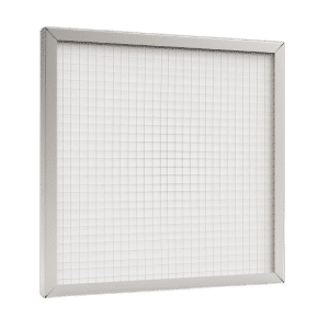 Filtre plan jetable cadre galva