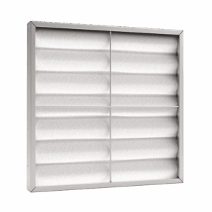 Filtre média plissé cadre galva rechargeable monobloc