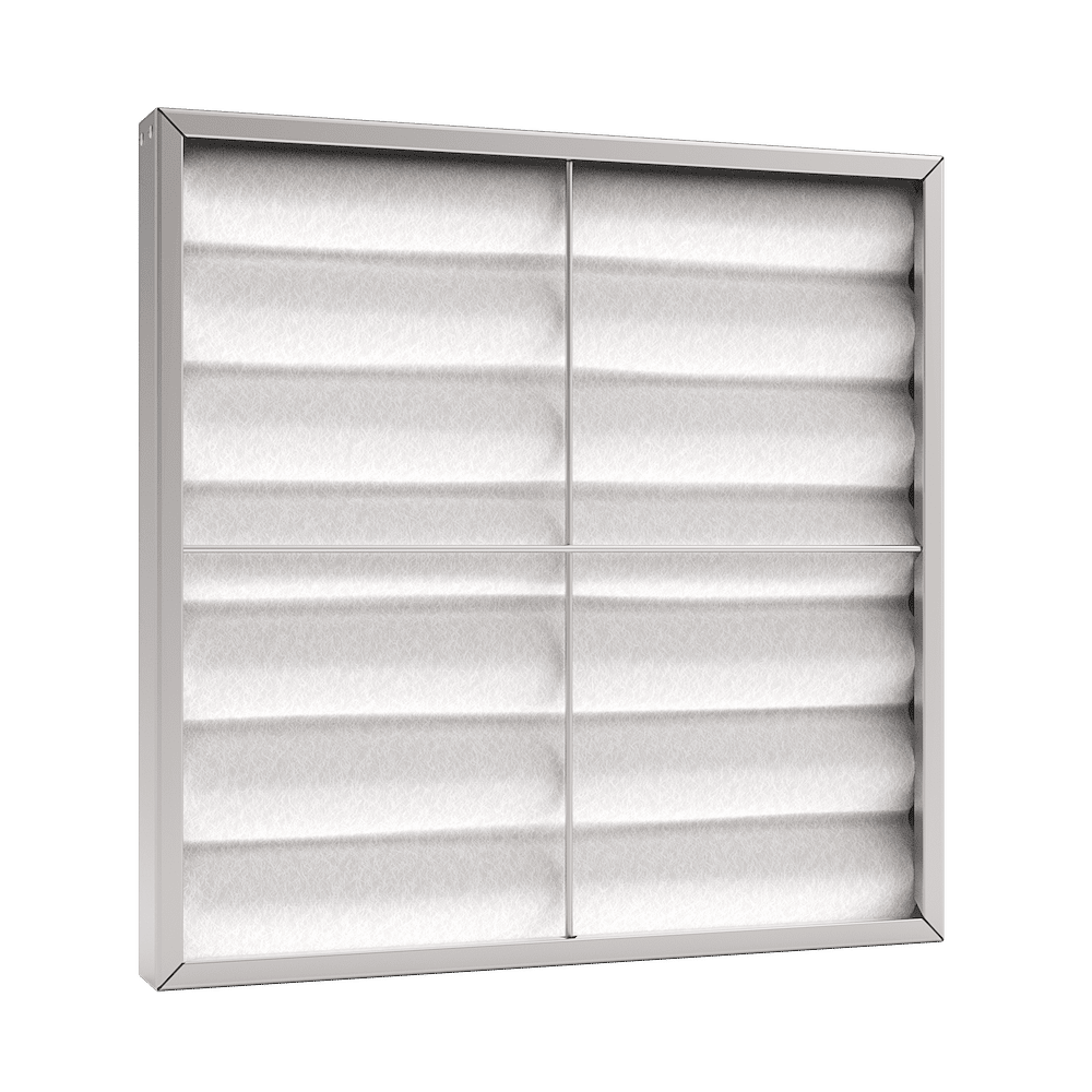 Filtre média plissé cadre galva rechargeable monobloc